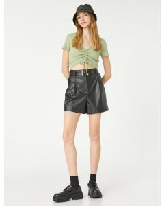 T-SHIRT MC GREEN XS