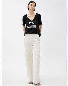  T-SHIRT MC BLACK S