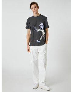  T-SHIRT MC GREY XL