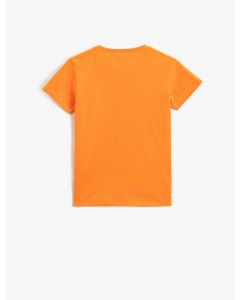 T-SHIRT MC ORANGE 910