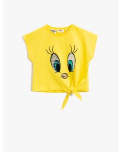  T-SHIRT MC YELLOW 4-5