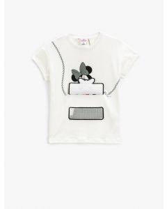  T-SHIRT MC ECRU 5-6