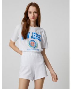  T-SHIRT MC ECRU L
