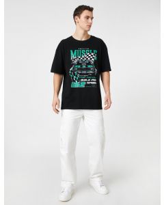  T-SHIRT MC BLACK S