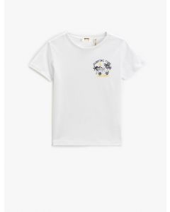  T-SHIRT MC WHITE 5-6