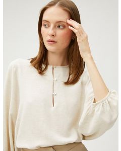  BLOUSE ML BEIGE 36