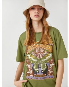  T-SHIRT MC KHAKI XS