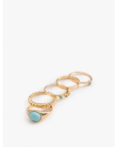  ANNEAUX TURQUOISE L