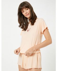  ENSEMBLES DE PYJAMA EN MAILLE ROSE S