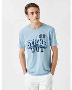  T-SHIRT MC BLUE XXL