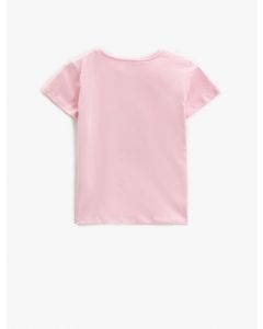 T-SHIRT MC ROSE 4-5