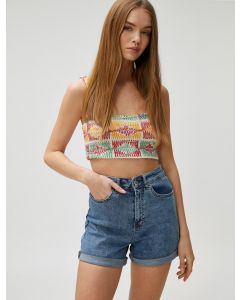  SHORTS LIGHT INDIGO 34