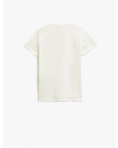  T-SHIRT MC WHITE 7-8