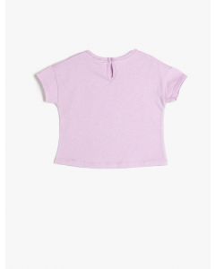T-SHIRT MC LILA 128