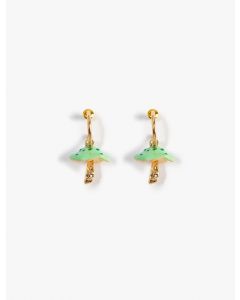  DES BOUCLES D&#39;OREILLES GREEN T